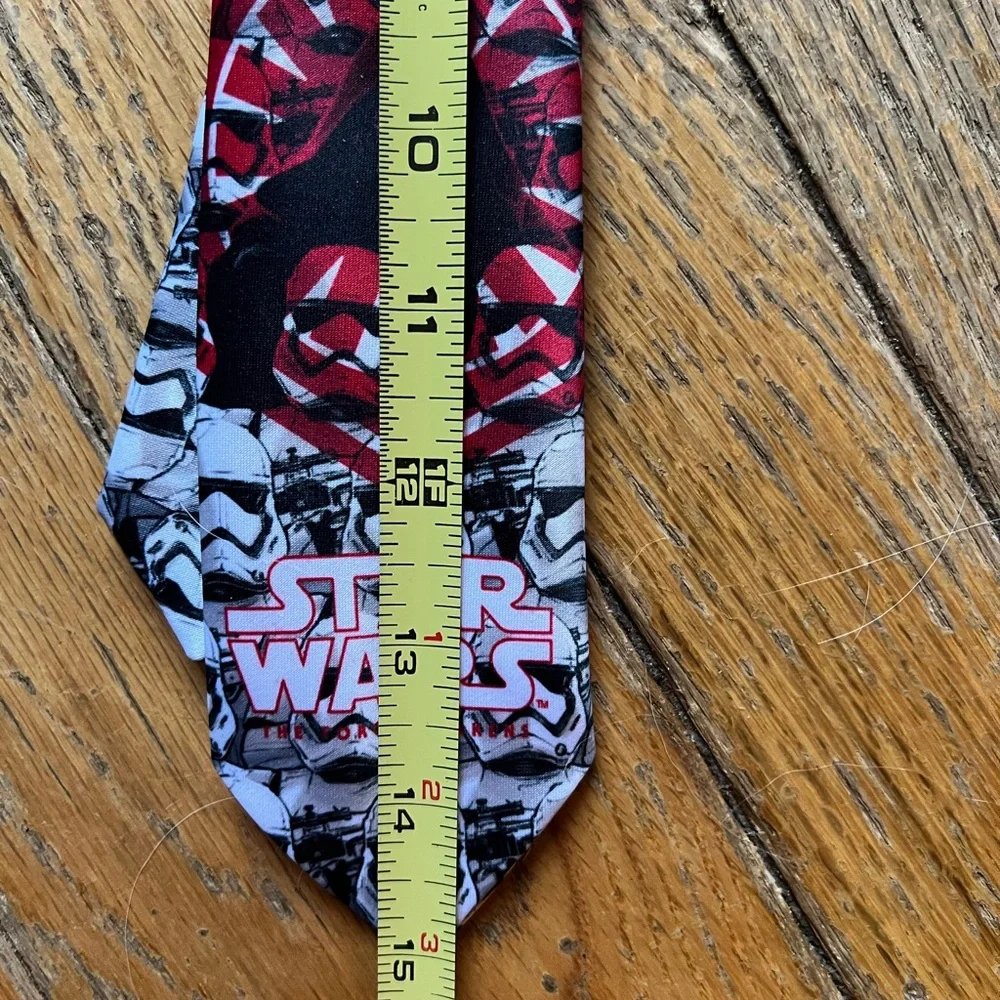 Star Wars Stormtrooper Tie - Black, White, and Red